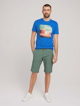 Gestreiftes T-Shirt mit Print - Männer - victory blue printed stripe Gestreiftes T-Shirt mit Print - Männer - victory blue printed stripe - 3 - TOM TAILOR
