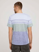 T-Shirt mit Streifenmuster - Männer - Sailor Blue T-Shirt mit Streifenmuster - Männer - Sailor Blue - 2 - TOM TAILOR