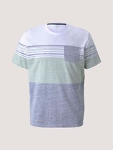 T-Shirt mit Streifenmuster - Männer - Sailor Blue T-Shirt mit Streifenmuster - Männer - Sailor Blue - 7 - TOM TAILOR