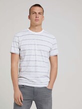 Gestreiftes T-Shirt - Männer - sailor blue inside stripe Gestreiftes T-Shirt - Männer - sailor blue inside stripe - 5 - TOM TAILOR