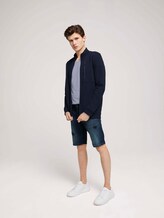 Regular Fit Jeans-Shorts - Männer - destroyed dark stone blue deni Regular Fit Jeans-Shorts - Männer - destroyed dark stone blue deni - 3 - TOM TAILOR Denim