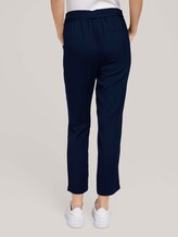 Elastische Loose Fit Hose mit LENZING™ ECOVERO™ - Frauen - Sky Captain Blue Elastische Loose Fit Hose mit LENZING™ ECOVERO™ - Frauen - Sky Captain Blue - 2 - TOM TAILOR