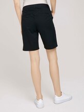 Bermuda Shorts mit Kordelzug - Frauen - deep black Bermuda Shorts mit Kordelzug - Frauen - deep black - 2 - TOM TAILOR