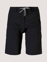 Bermuda Shorts mit Kordelzug - Frauen - deep black Bermuda Shorts mit Kordelzug - Frauen - deep black - 7 - TOM TAILOR