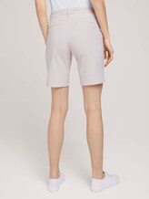 Bermuda shorts with a drawstring - Women - beige thin stripe Bermuda shorts with a drawstring - Women - beige thin stripe - 2 - TOM TAILOR
