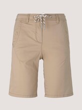 Bermuda Shorts mit Kordelzug - Frauen - desert linen Bermuda Shorts mit Kordelzug - Frauen - desert linen - 7 - TOM TAILOR