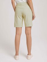 Bermuda Shorts mit Kordelzug - Frauen - green tiny stripe Bermuda Shorts mit Kordelzug - Frauen - green tiny stripe - 2 - TOM TAILOR