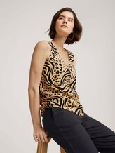 Top met uitsparing - Vrouwen - beige animal print Top met uitsparing - Vrouwen - beige animal print - 5 - TOM TAILOR Denim