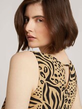 Top met uitsparing - Vrouwen - beige animal print Top met uitsparing - Vrouwen - beige animal print - 9 - TOM TAILOR Denim