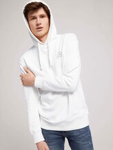 Hoodie mit Print - Männer - Soft Clear White Hoodie mit Print - Männer - Soft Clear White - 5 - TOM TAILOR Denim