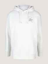 Hoodie mit Print - Männer - Soft Clear White Hoodie mit Print - Männer - Soft Clear White - 7 - TOM TAILOR Denim