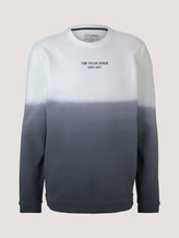 Sweatshirt mit Farbverlauf - Männer - Sky Captain Blue Sweatshirt mit Farbverlauf - Männer - Sky Captain Blue - 7 - TOM TAILOR Denim