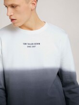 Sweatshirt mit Farbverlauf - Männer - Sky Captain Blue Sweatshirt mit Farbverlauf - Männer - Sky Captain Blue - 9 - TOM TAILOR Denim