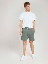 Melierte Sweatshorts - Männer - smooth green black melange Melierte Sweatshorts - Männer - smooth green black melange - 3 - TOM TAILOR Denim