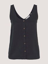 Geknöpftes Top mit TENCEL™ Lyocell - Frauen - washed black Geknöpftes Top mit TENCEL™ Lyocell - Frauen - washed black - 7 - TOM TAILOR Denim