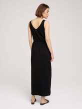 Ärmelloses Maxikleid mit Knopfleiste - Frauen - deep black Ärmelloses Maxikleid mit Knopfleiste - Frauen - deep black - 2 - TOM TAILOR Denim
