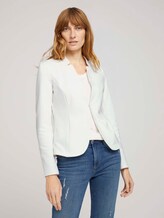Blazer mit Ottomanstruktur - Frauen - Whisper White Blazer mit Ottomanstruktur - Frauen - Whisper White - 1 - TOM TAILOR