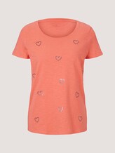 T-Shirt - Frauen - strong peach tone T-Shirt - Frauen - strong peach tone - 7 - TOM TAILOR