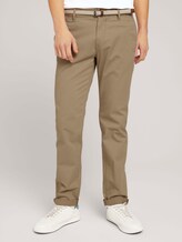 Basic Chino Hose mit Gürtel - Männer - Chinchilla Basic Chino Hose mit Gürtel - Männer - Chinchilla - 1 - TOM TAILOR Denim