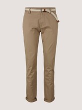 Basic Chino Hose mit Gürtel - Männer - Chinchilla Basic Chino Hose mit Gürtel - Männer - Chinchilla - 7 - TOM TAILOR Denim