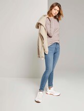 Langer Strickpullover - Frauen - cozy beige melange Langer Strickpullover - Frauen - cozy beige melange - 3 - TOM TAILOR Denim
