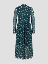 Gemustertes Midikleid mit Stehkragen - Frauen - green flower print Gemustertes Midikleid mit Stehkragen - Frauen - green flower print - 7 - TOM TAILOR Denim