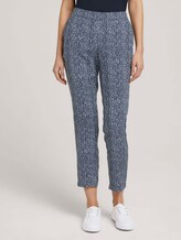 Loose Fit Hose - Frauen - blue minimal design vertical Loose Fit Hose - Frauen - blue minimal design vertical - 1 - TOM TAILOR