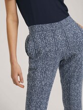 Loose Fit Hose - Frauen - blue minimal design vertical Loose Fit Hose - Frauen - blue minimal design vertical - 10 - TOM TAILOR