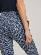 Loose Fit Hose - Frauen - blue minimal design vertical Loose Fit Hose - Frauen - blue minimal design vertical - 9 - TOM TAILOR