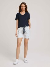 Relaxed chino Bermuda shorts - Women - White Relaxed chino Bermuda shorts - Women - White - 3 - TOM TAILOR