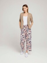 Fließende Culotte Hose - Frauen - white floral design Fließende Culotte Hose - Frauen - white floral design - 3 - TOM TAILOR