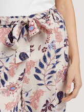 Fließende Culotte Hose - Frauen - white floral design Fließende Culotte Hose - Frauen - white floral design - 9 - TOM TAILOR