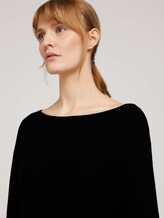 Ottoman Pullover mit Bio-Baumwolle - Frauen - Deep Black Ottoman Pullover mit Bio-Baumwolle - Frauen - Deep Black - 9 - TOM TAILOR