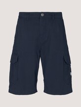 Twill Cargo Shorts - Männer - Sky Captain Blue Twill Cargo Shorts - Männer - Sky Captain Blue - 7 - TOM TAILOR