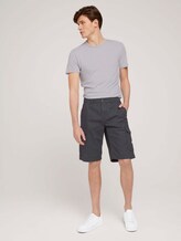 Twill Cargo Shorts - Männer - Tarmac Grey Twill Cargo Shorts - Männer - Tarmac Grey - 3 - TOM TAILOR