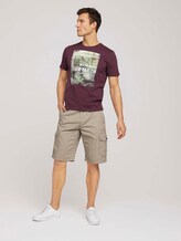 Twill Cargo Shorts - Männer - Chinchilla Twill Cargo Shorts - Männer - Chinchilla - 3 - TOM TAILOR