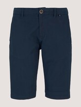 Chino Slim Shorts mit Bio-Baumwolle - Männer - Dark Blue Chino Slim Shorts mit Bio-Baumwolle - Männer - Dark Blue - 7 - TOM TAILOR