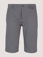 Chino Slim Shorts mit Bio-Baumwolle - Männer - Castlerock Grey Chino Slim Shorts mit Bio-Baumwolle - Männer - Castlerock Grey - 7 - TOM TAILOR