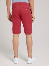 Chino Slim Shorts mit Bio-Baumwolle - Männer - Plain Red Chino Slim Shorts mit Bio-Baumwolle - Männer - Plain Red - 2 - TOM TAILOR