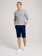 Chino Slim Shorts mit Bio-Baumwolle - Männer - after dark blue Chino Slim Shorts mit Bio-Baumwolle - Männer - after dark blue - 3 - TOM TAILOR