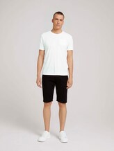 Chino Slim Shorts mit Bio-Baumwolle - Männer - Black Chino Slim Shorts mit Bio-Baumwolle - Männer - Black - 3 - TOM TAILOR