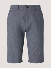 Josh Slim Chino-Shorts - Männer - blue structure Josh Slim Chino-Shorts - Männer - blue structure - 7 - TOM TAILOR