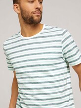 gestreiftes T-Shirt mit Rundhalsausschnitt - Männer - lucite green stripe gestreiftes T-Shirt mit Rundhalsausschnitt - Männer - lucite green stripe - 9 - TOM TAILOR