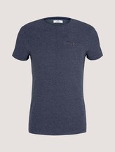 gepunktetes Tshirt - Männer - Dark Blue gepunktetes Tshirt - Männer - Dark Blue - 7 - TOM TAILOR