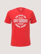 T-Shirt mit Bio-Baumwolle - Männer - Powerful Red T-Shirt mit Bio-Baumwolle - Männer - Powerful Red - 7 - TOM TAILOR
