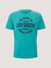 T-Shirt mit Bio-Baumwolle - Männer - dusty aqua T-Shirt mit Bio-Baumwolle - Männer - dusty aqua - 7 - TOM TAILOR