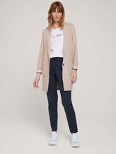 gestreiftes Langarmshirt mit Bio-Baumwolle - Frauen - Whisper White gestreiftes Langarmshirt mit Bio-Baumwolle - Frauen - Whisper White - 3 - TOM TAILOR