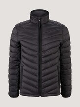 gesteppte Lightweight Jacke mit recyceltem Polyester - Männer - Black gesteppte Lightweight Jacke mit recyceltem Polyester - Männer - Black - 7 - TOM TAILOR