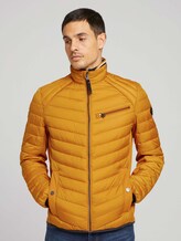 gesteppte Hybridjacke - Männer - Flame Brown gesteppte Hybridjacke - Männer - Flame Brown - 1 - TOM TAILOR