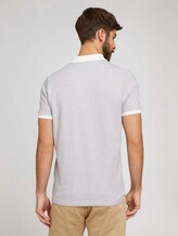 Poloshirt mit Birdseye-Muster - Männer - Off White Poloshirt mit Birdseye-Muster - Männer - Off White - 2 - TOM TAILOR